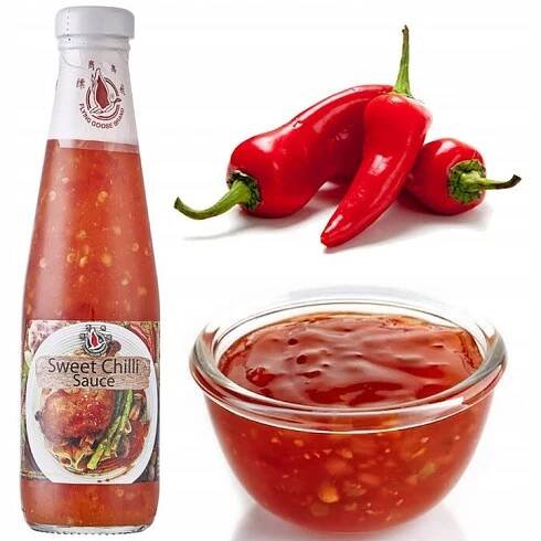 Sladká Omáčka Chilli Na Kuře Sweet Chili Sauce 295ml FLYING GOOSE BRAND