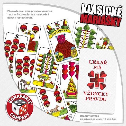 Mariášové karty klasik - Doktorské - Bonaparte