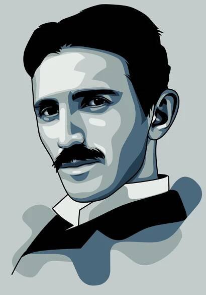 Plakát Nikola Tesla