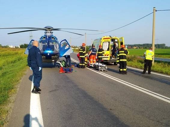 Tragédie u Strážnice: Kamion se čelně srazil s autem! Dva mrtví, třetí bojuje o život