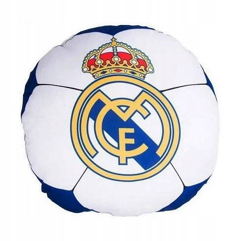 Real Madrid Polštář kulatý s erbem 40 cm