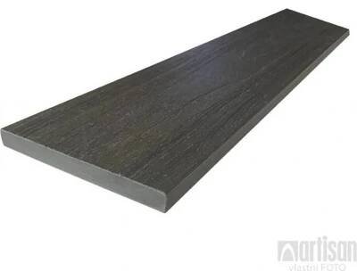 WPC dřevoplastová prkna na plot Dřevoplus Profi 15x138x4000 - Walnut (ořech) od 405 Kč - Heureka.cz