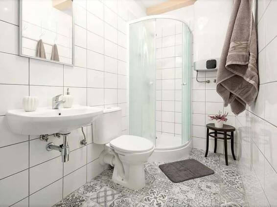 Dvoulůžkový pokoj - apartmán k pronájmu Kostelec nad Vltavou - foto 10