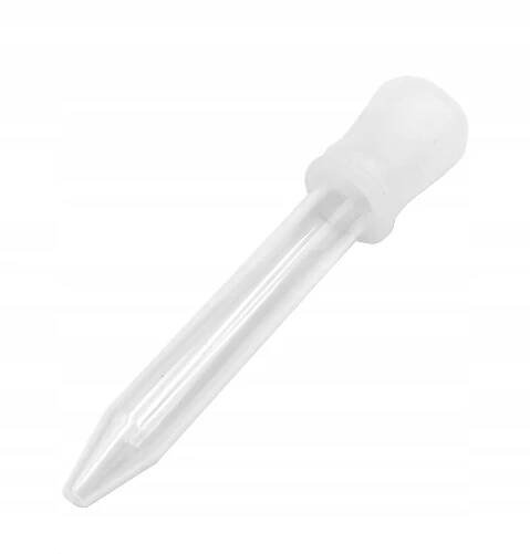 Pipeta 5ML dětská plastová kapátko bílá gumička