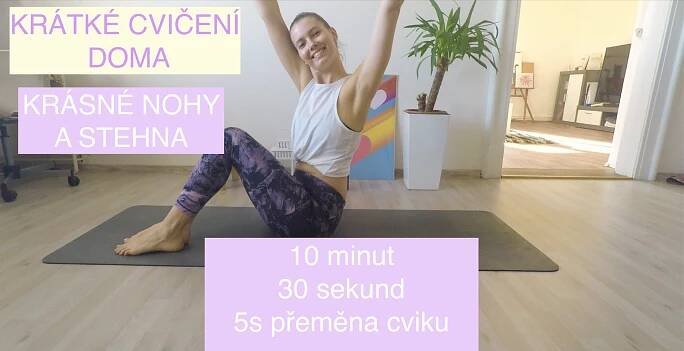 Cviky na vnitřní stranu stehen: Video na 10 minut. Rychle, efektivně a bez skákání!