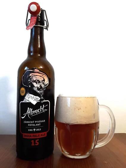 Albrecht IPA 15° (Zámecký pivovar Frýdlant (Albrecht)) - India pale ale („IPA“) - hodnocení piva