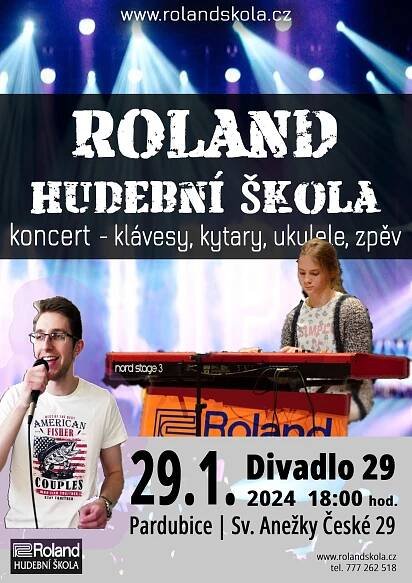 Koncerty školy v Hradci Králové a Pardubicích