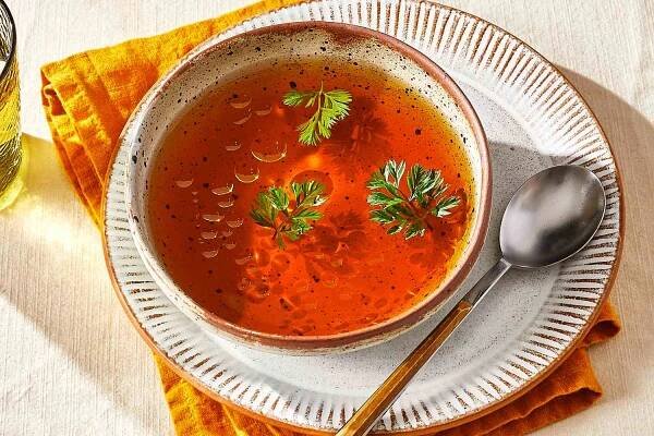 Chicken consomme