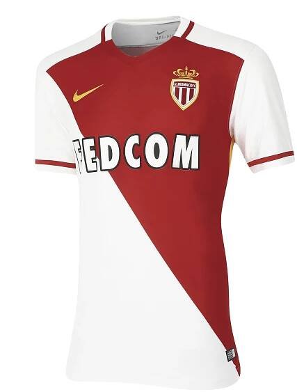Omalovánka AS Monaco jersey k vytištění a vybarvení - Waouo.com