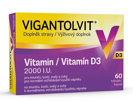 Vigantolvit D3 2000 I.U. 60 tobolek