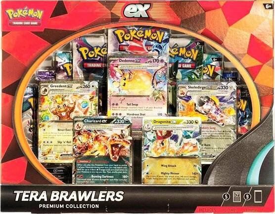 Pokémon TCG Tera Brawlers Premium Collection od 1 499 Kč
