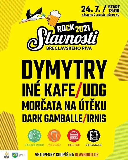 Rock 2021 - Slavnosti břeclavského piva | Jižní Morava