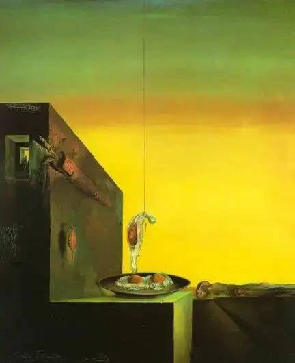 Dalí, Salvador: Vejce na talíři
