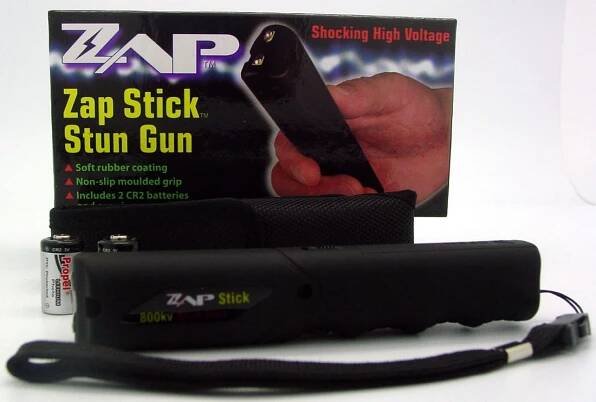 Paralyzér Zap Stick 800 000 voltů s LED baterkou
