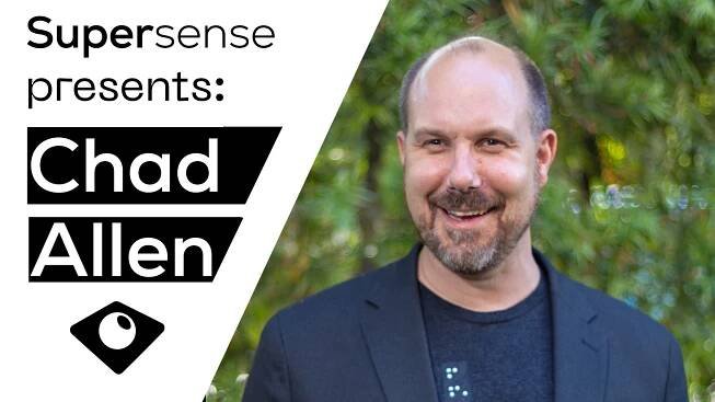 Supersense presents: Chad Allen, Blind Magician, and the Creator of the Unseen Comic