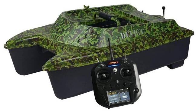 Devict Zavážecí loďka Catamaran Fishing robot