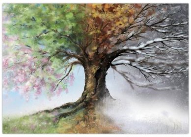 Obraz - Strom čtyř ročních období