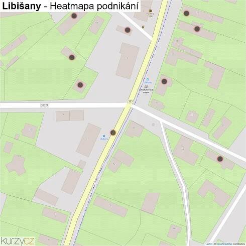 Libišany - mapy | Kurzy.cz