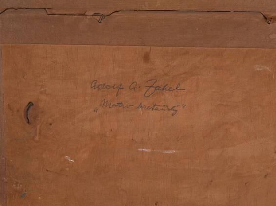 Adolf A. Zahel (1888 - 1958) - MOTIV KREŤANSKÝ - Lot 164 | ONLINE AUKCE 4 | Výstavy a aukce | Arthouse Hejtmánek