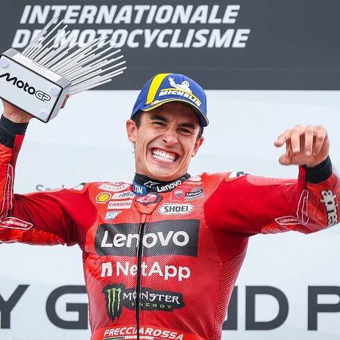Marc Marquez wins chaotic German MotoGP at Sachsenring