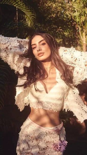 Khushi Kapoor stuns in a dreamy white lace ensemble