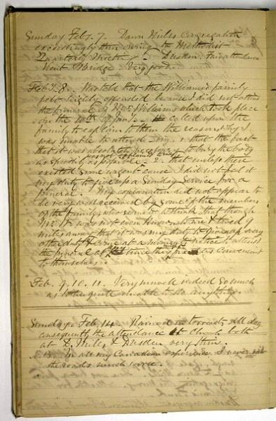 Diary of Thomas Hughes
