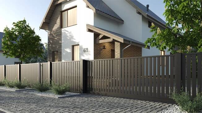 Hliníkový panel oplocení palisádový plot purista výrobce Šířka dílu 100 cm