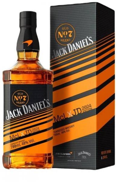 Jack Daniel's Tennessee Whiskey McLaren Formula 1 Team 2024 40% 0,7 l dárkový box