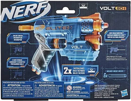 Hasbro Nerf Elite 2.0 Commander VOLT SD-1 pistole E9952 - Kidscompany.cz