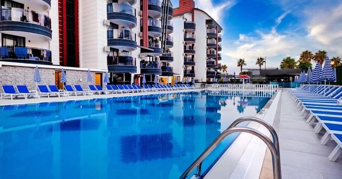 Hotel Grand Uysal Beach Hotel, Alanya, Turecká riviéra Turecko – dovolena a last minute zájezdy levně na AIRSTOP.CZ