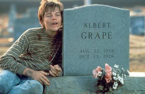 Editorial use only. No book cover usage. Mandatory Credit: Photo by Moviestore/Shutterstock (1653443a) What's Eating Gilbert Grape, Leonardo Dicaprio Film and Television