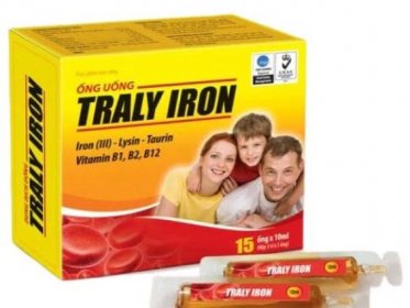 Traly Iron giúp bổ sung sắt, hỗ trợ tái tạo hồng cầu