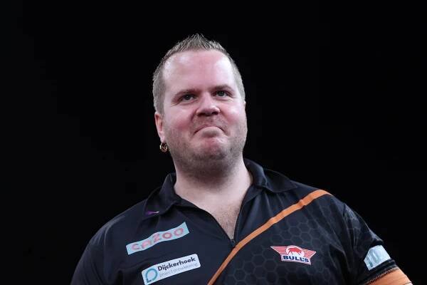 Dirk van Duijvenbode at the PDC World Darts Championship.