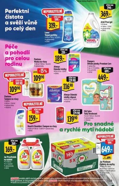 Leták Albert hypermarket (30. 7. - 12. 8. 2025) - strana 23 z 28
