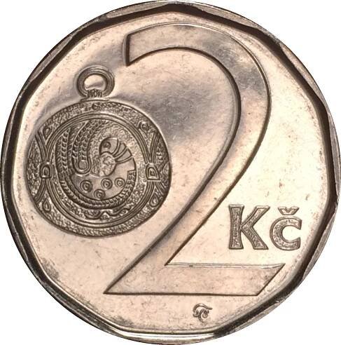2 Koruny – reverse