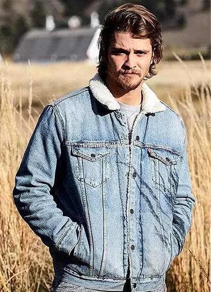 Yellowstone S05 Kayce Dutton Blue Denim Jacket (2)
