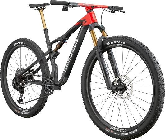 Celoodpružené horské kolo Cannondale Scalpel 29" Carbon 1 Lefty - rally red/raw carbon/brushed chrome - Ski a Bike Centrum