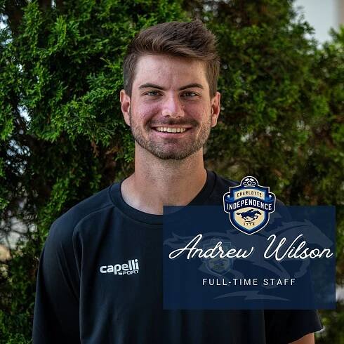 Charlotte Independence Soccer Club Promotes Andrew Wilson to Full-Time Staff