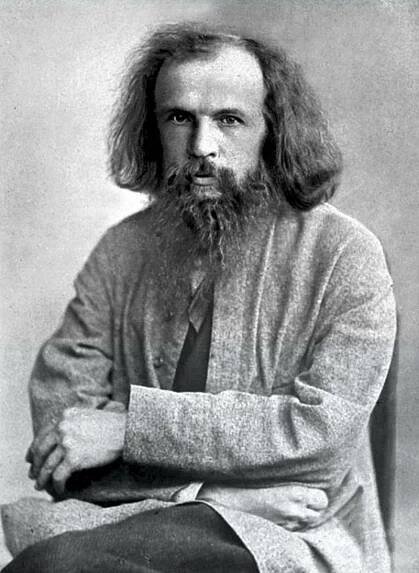 Dmitrij Ivanovič Menděljev.