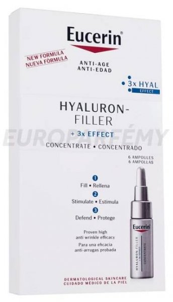 Eucerin Hyaluron-Filler + 3x Effect Serum Concentrate pleťové sérum - EUROPARFEMY.cz