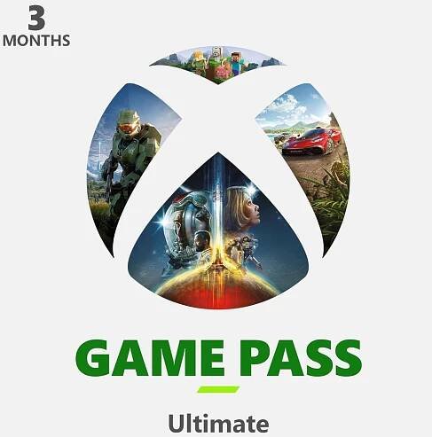 Microsoft Xbox Game Pass Ultimate na 3 měsíce
