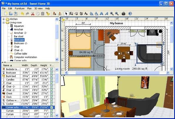 Sweet Home 3D 7.6 - Software reviews, downloads, news, free trials, freeware and full commercial software - Downloadcrew