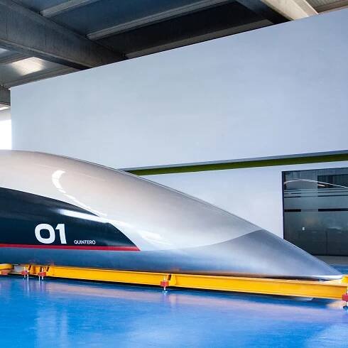 Priestmangoode reveals its first full-scale prototype of hyperloop capsule