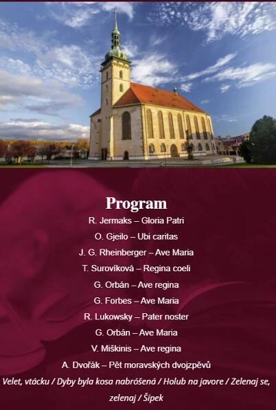 Dvořákův festival v kostele Nanebevzetí Panny Marie v Mostě - kostel Nanebevzetí Panny Marie v Mostě