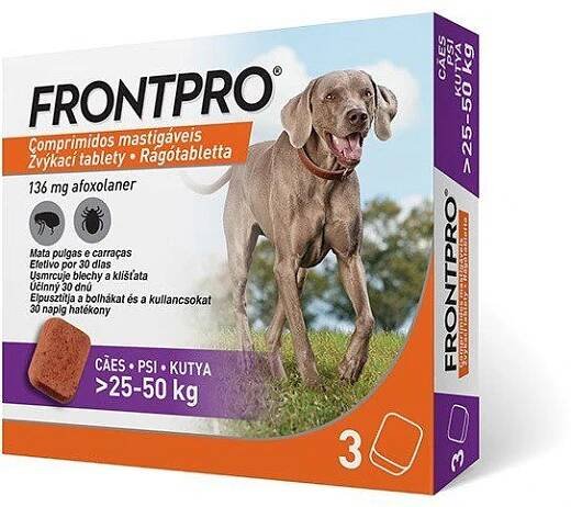 Veterinární antiparazitika Frontpro