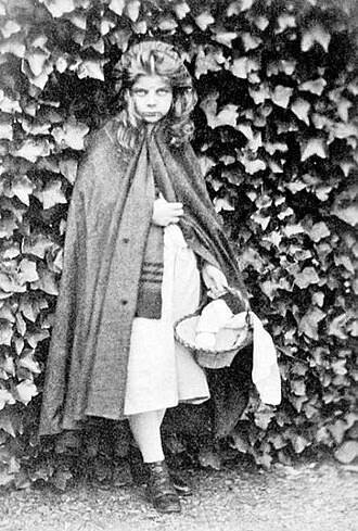Fotografie Červené Karkulky, 1857