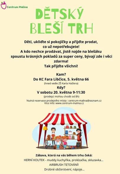 Dětský bleší trh na faře (2023-05-20)