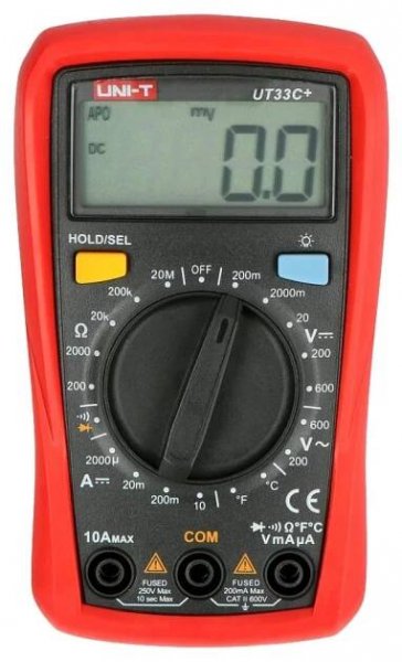 Multimetr UNI-T UT33C+