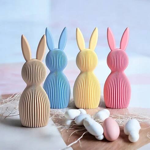Dekorativní figurka Králík 15 cm Zajíček Velikonoční ozdoba - Allegro
