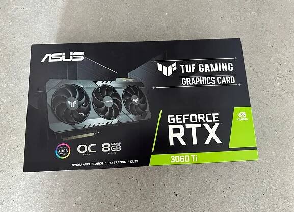 Grafická karta ASUS GeForce RTX 3060 Ti TUF Gaming OC 8GB GDDR6X 256bit
